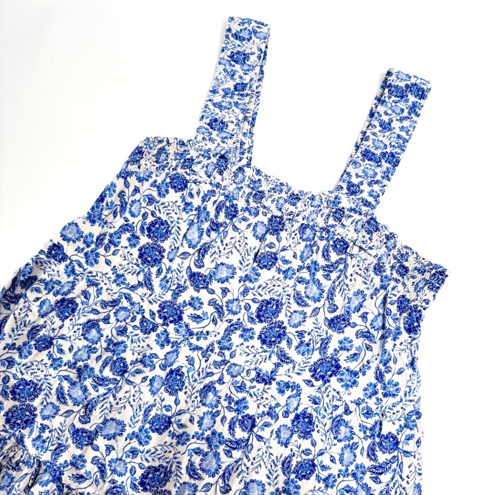 Old Navy White & Blue Maxi Summer Dress Size XS / S / M Retail: $60 🌊👗☀️